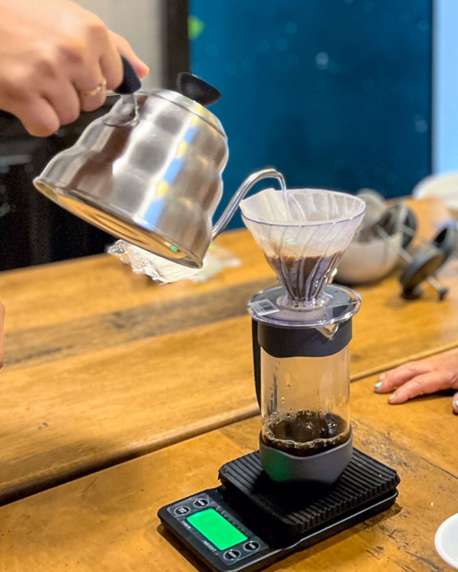 Balanza Barista con Temporizador