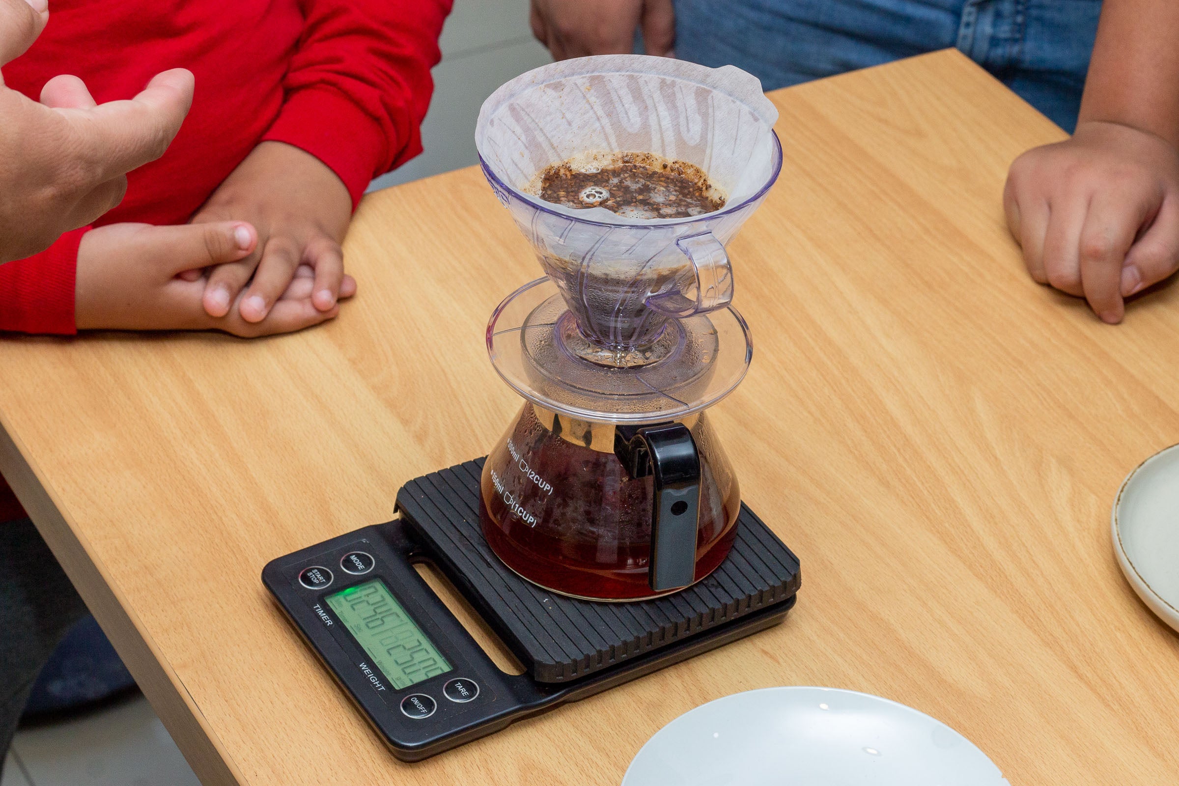 Balanza Barista con Temporizador