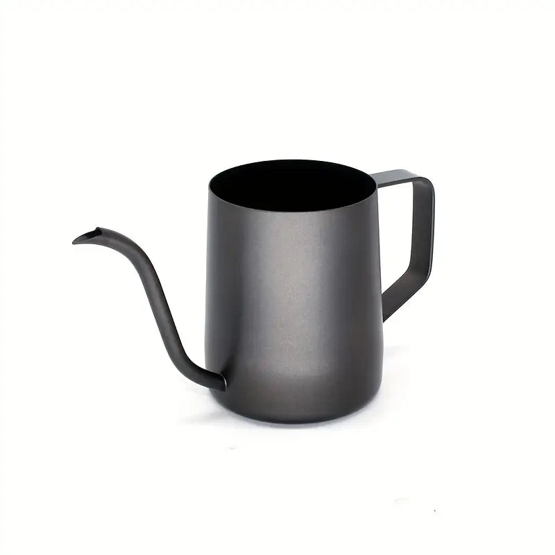 Jarra cuello de cisne negra mate
