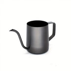 Jarra cuello de cisne negra mate